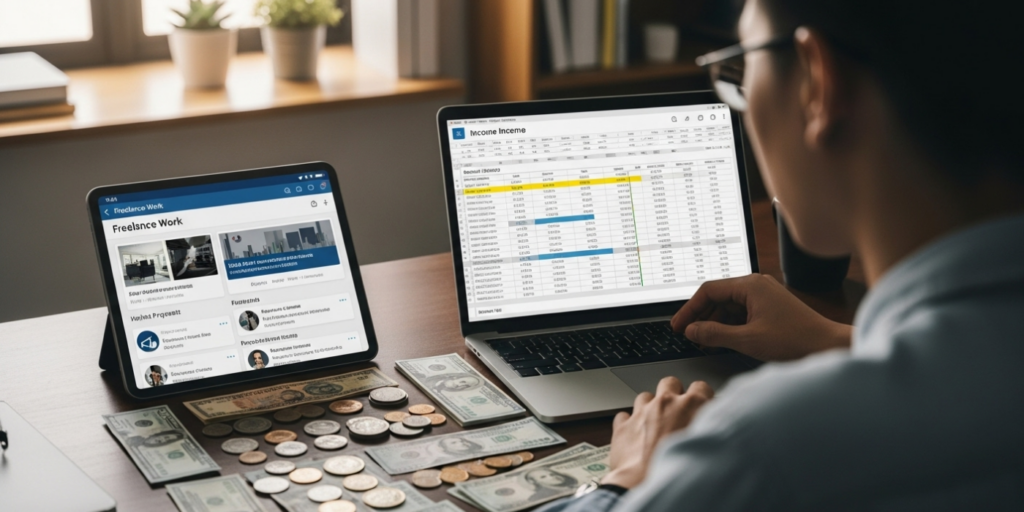 Passo 1_ Identifique o tipo de renda extra